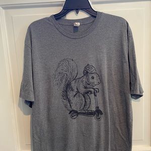 Squirrel shirt! Oversized tee